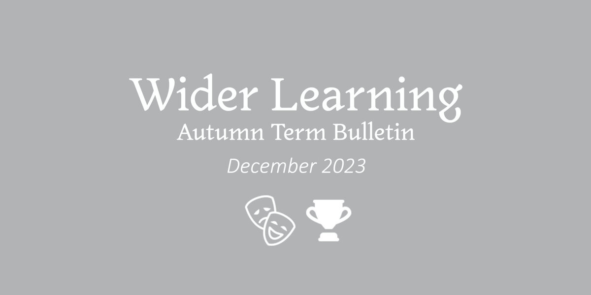 Image of Wider Learning Bulletin - December 2023