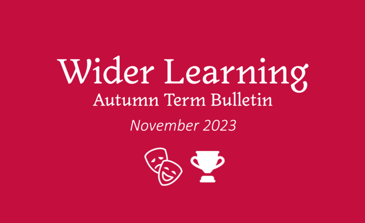 Image of Wider Learning Bulletin - November 2023